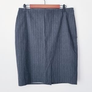 MICHAEL Michael Kors Dark Gray Pencil Skirt